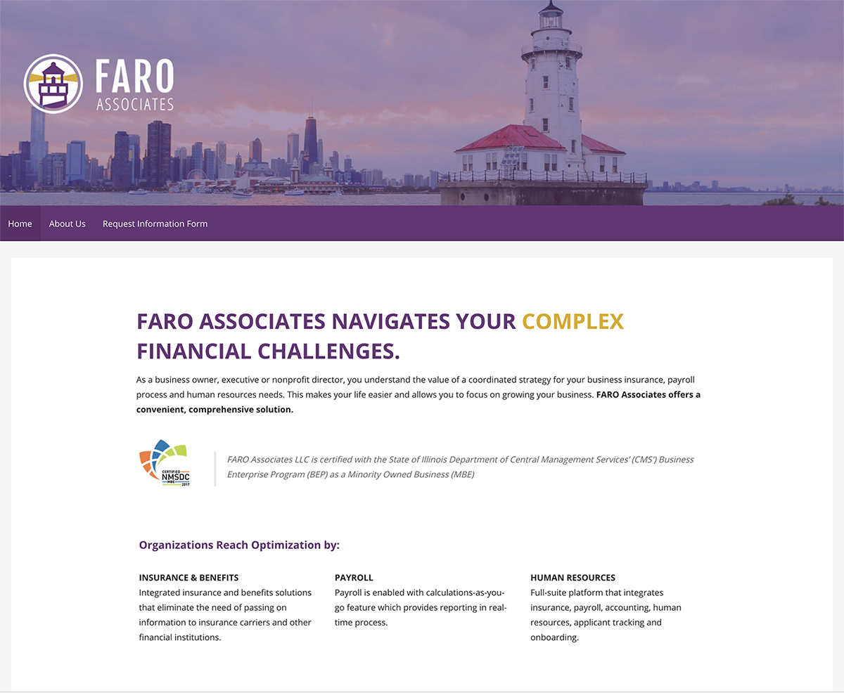 Faro Associates Logo + Branding