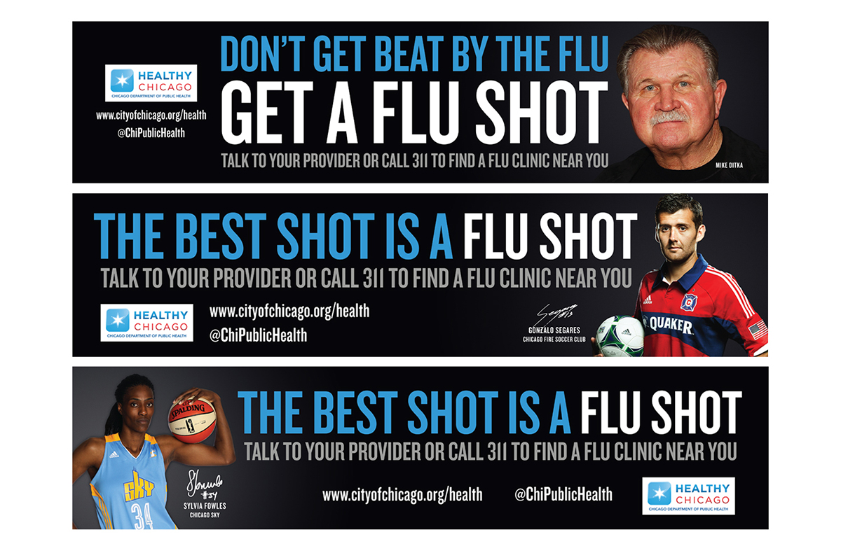 Healthy Chicago Flu Shot Marketing Campaign