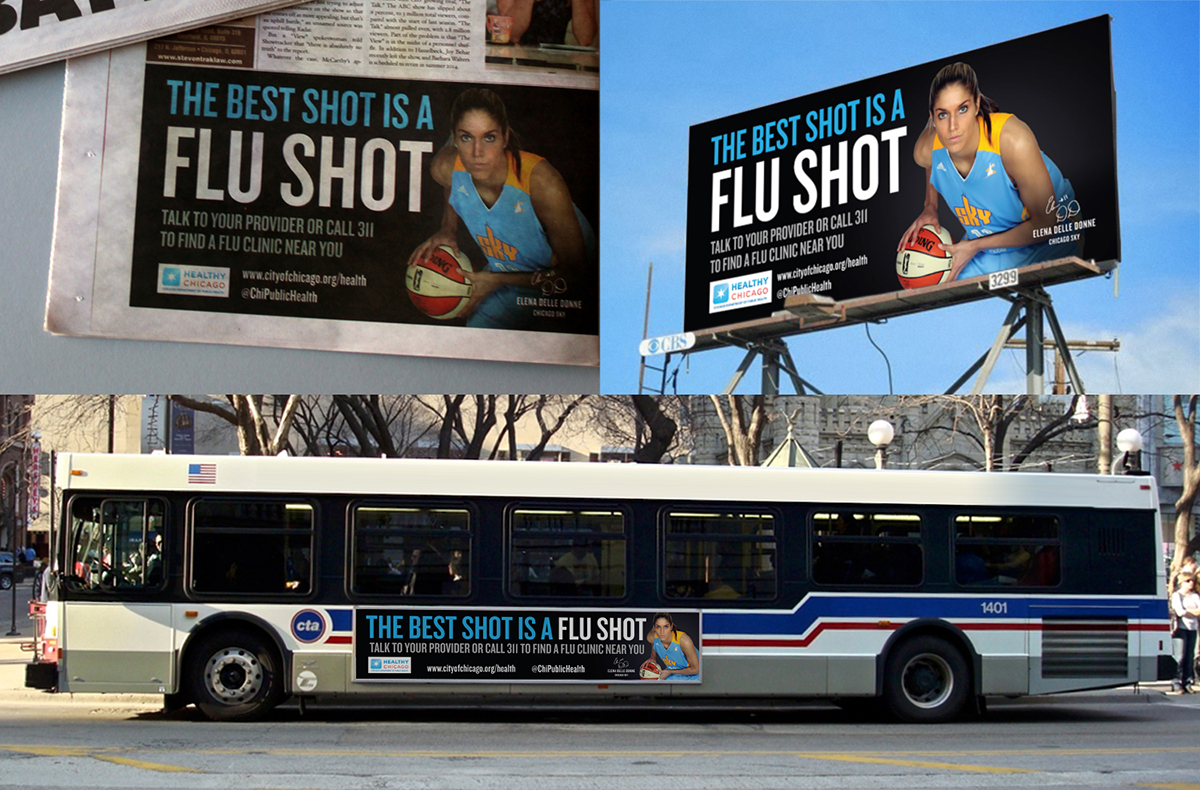 Healthy Chicago Flu Shot Marketing Campaign