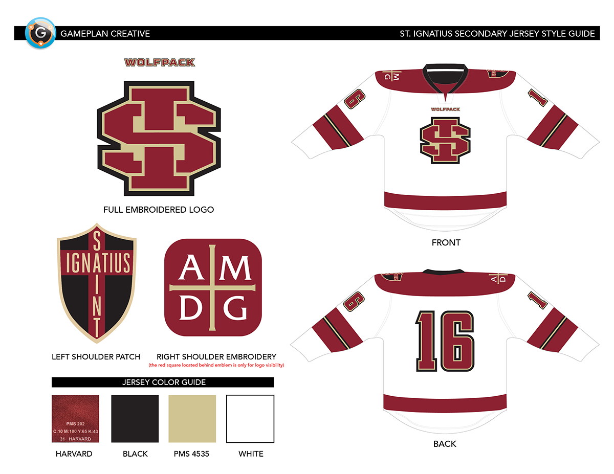 Saint Ignatius Hockey Jersey Design and Style Guide